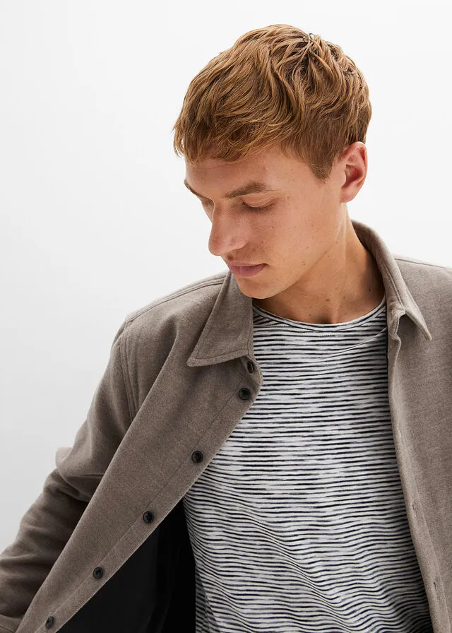 Chaqueta Gris jaspeado
