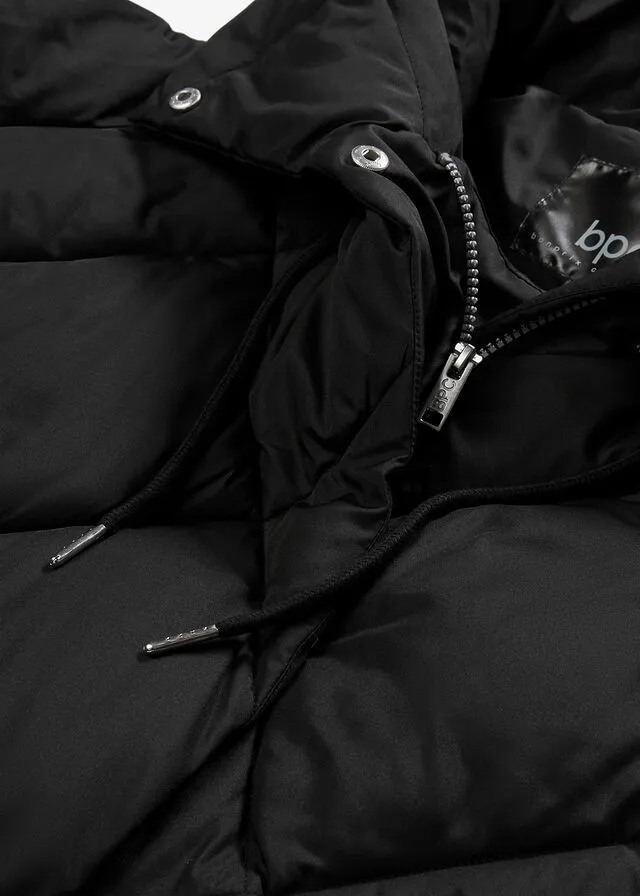 Chaqueta guateada Negro