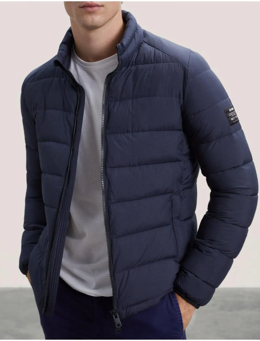 Chaqueta Hombre Ecoalf Beretalf Jacket Man  Marino
