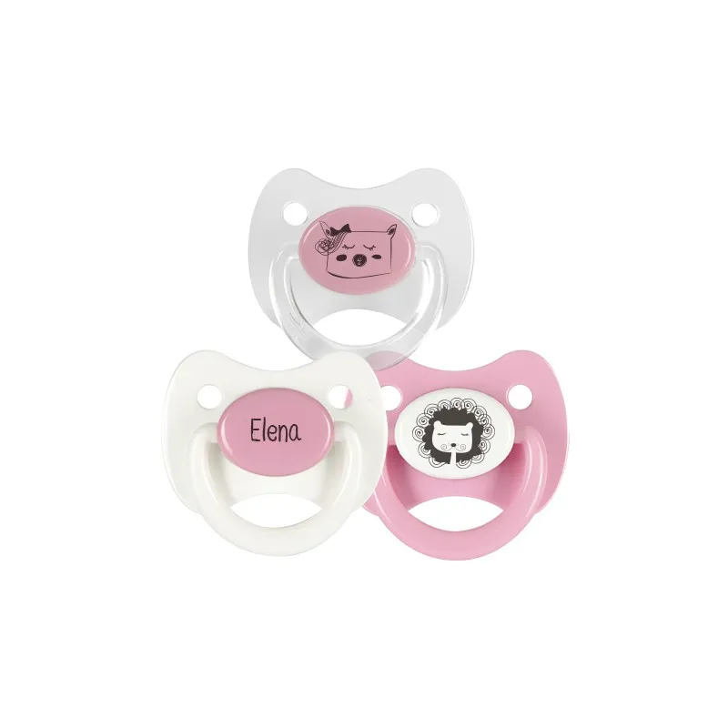 Chupetes Personalizados Modelo Leona