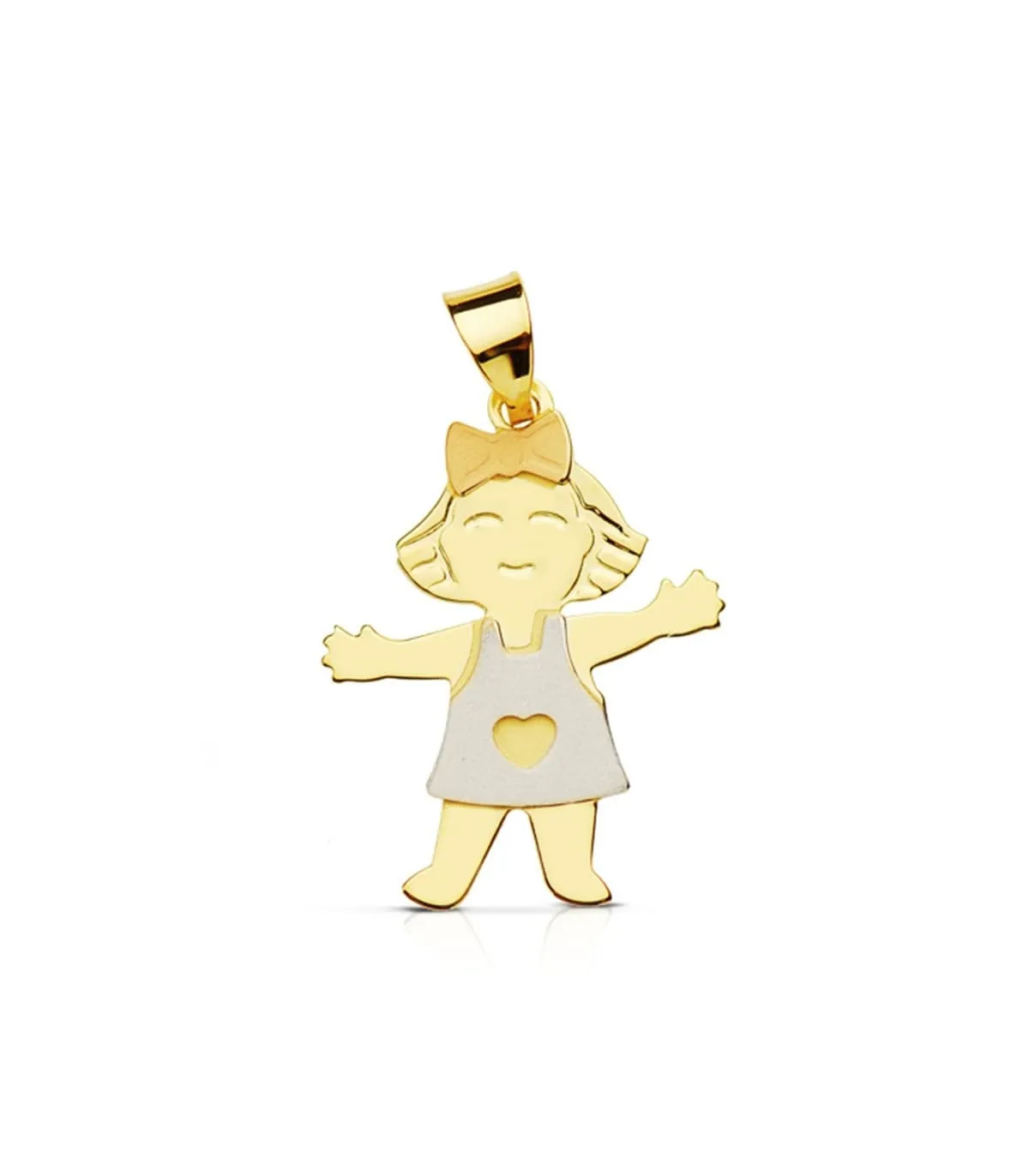 Colgante Baby niña 18 Ktes