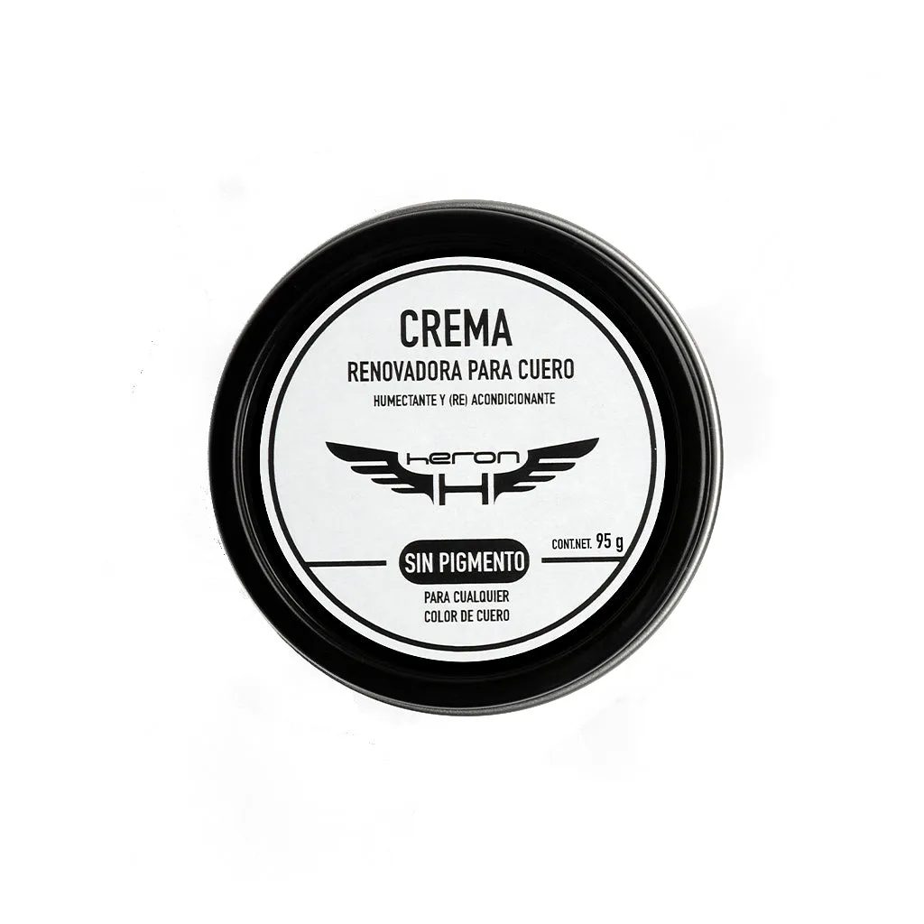 Crema Renovadora Para Cuero SIN PIGMENTO