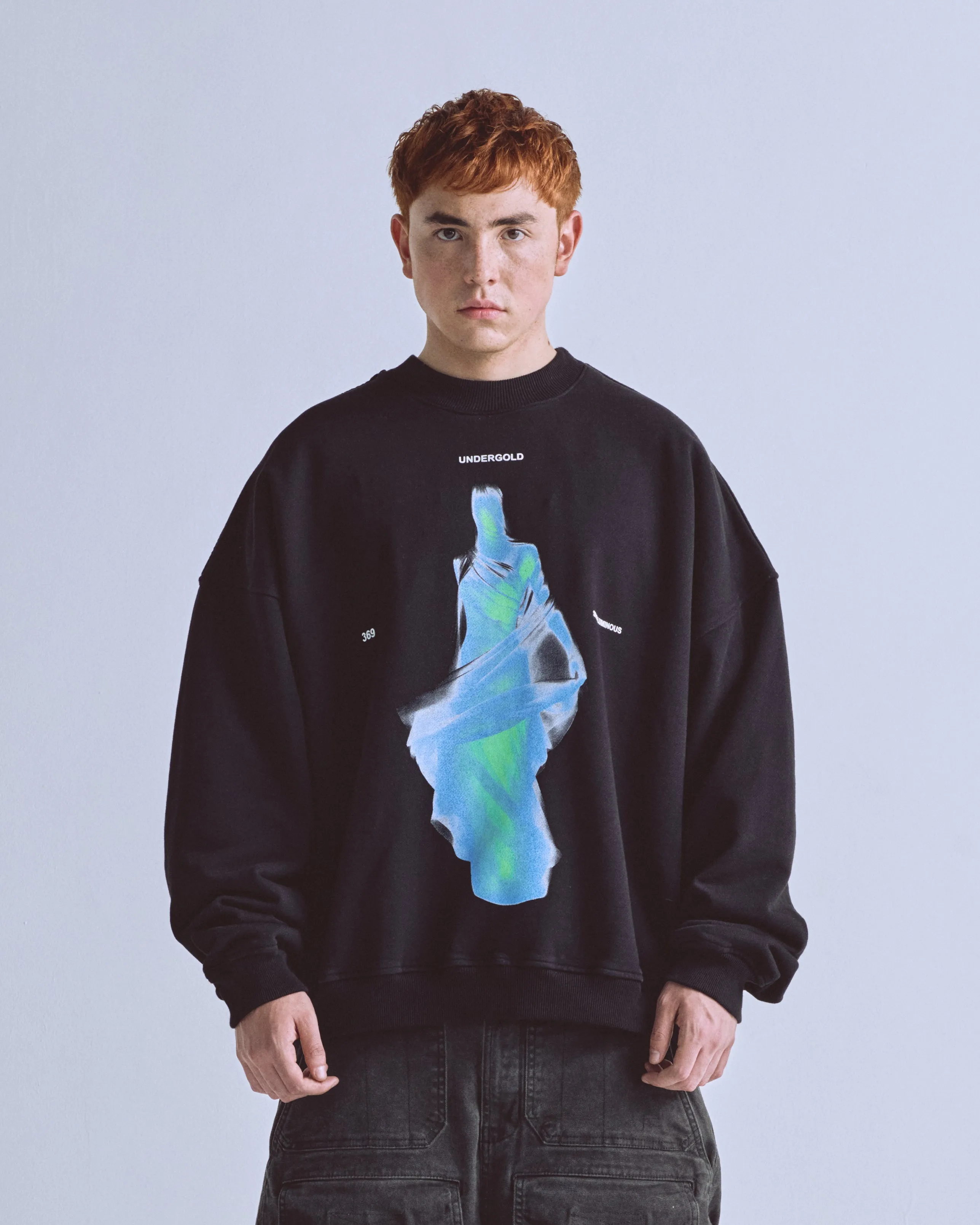 Crewneck Undergold Luminescence Soul Black