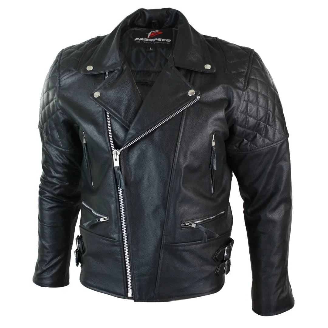 Cross Cross Zip Chaqueta de bicicleta CE Motorcy CE Protective Leather Protective Leather