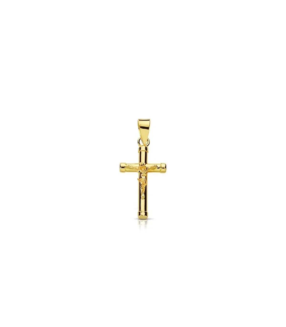 Cruz Cristo redonda 18 Ktes