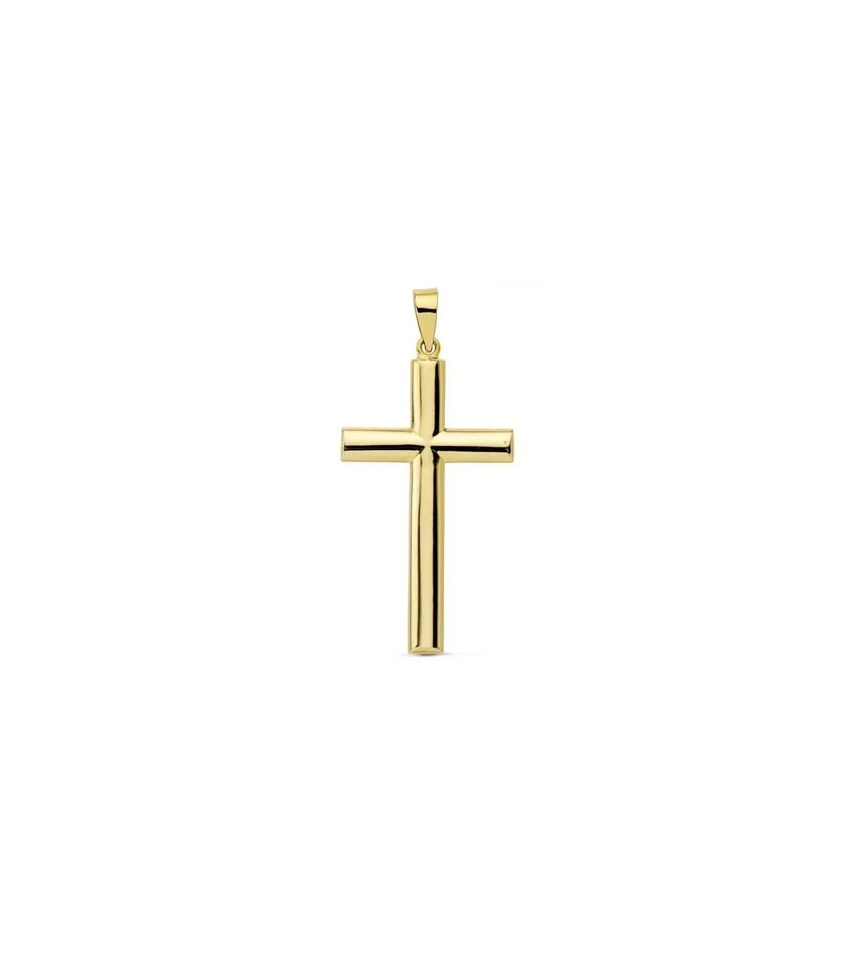 Cruz lisa 18 Ktes 29mm