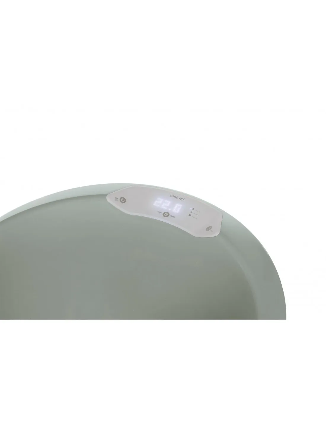 Cubeto de bañera sense led Bebé Jou sky green