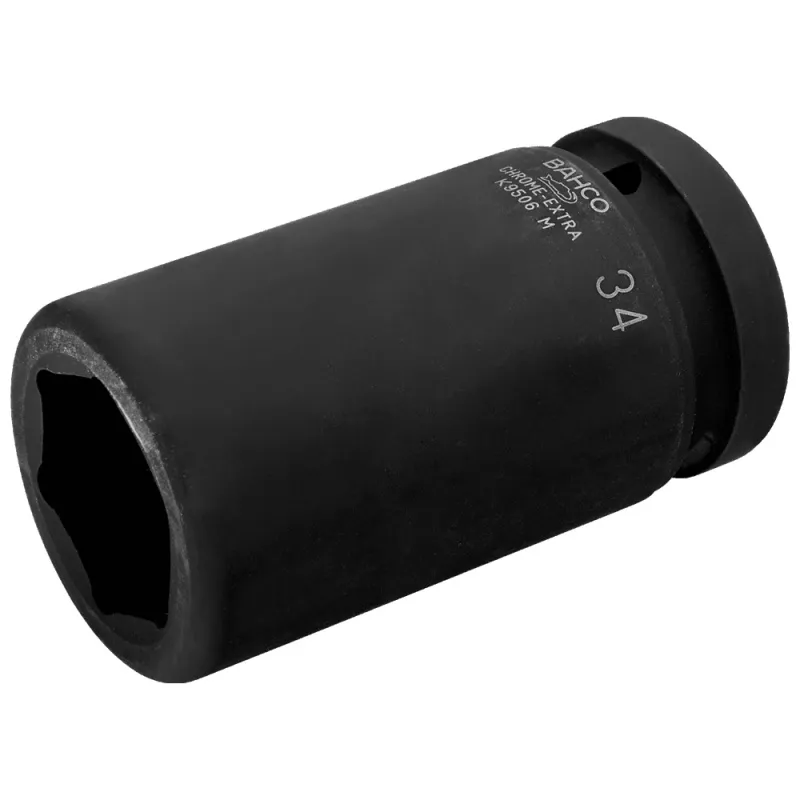 DADO HEXAGONAL MILIMéTRICO 1" X 50MM LARGO BAHCO K9506M50