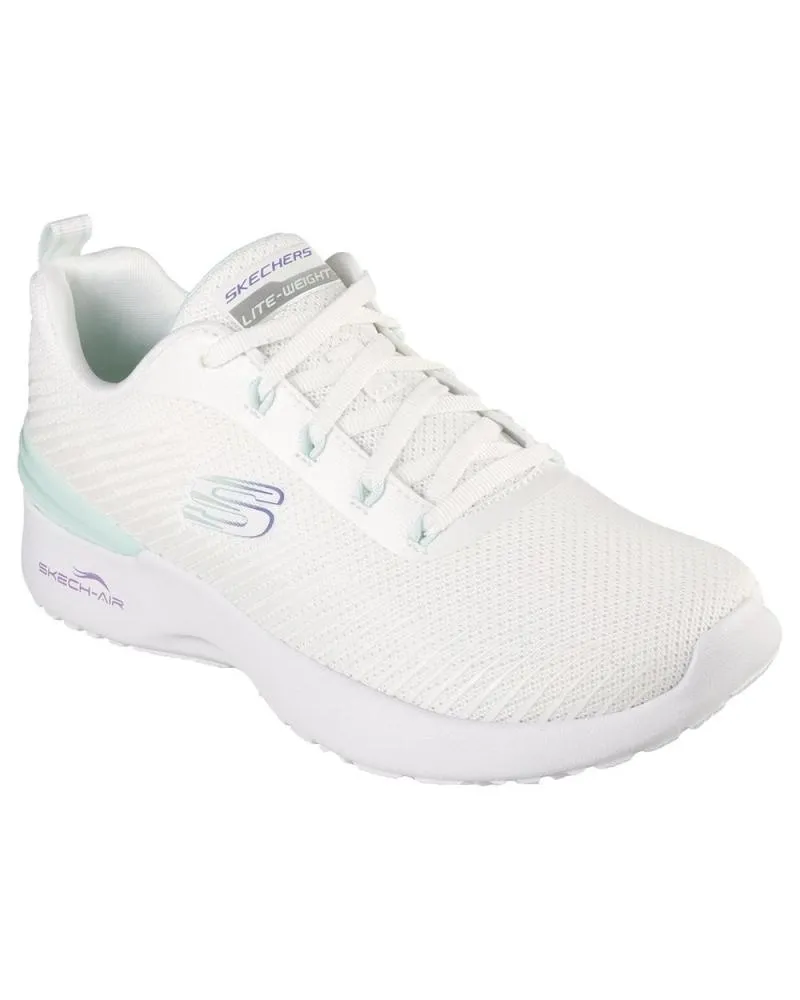 DEPORTIVAS DE MUJER Y NIñA SKECHERS SKECHAIRDYNAMIGHT LUMINOSIT BLANCA BLANCO