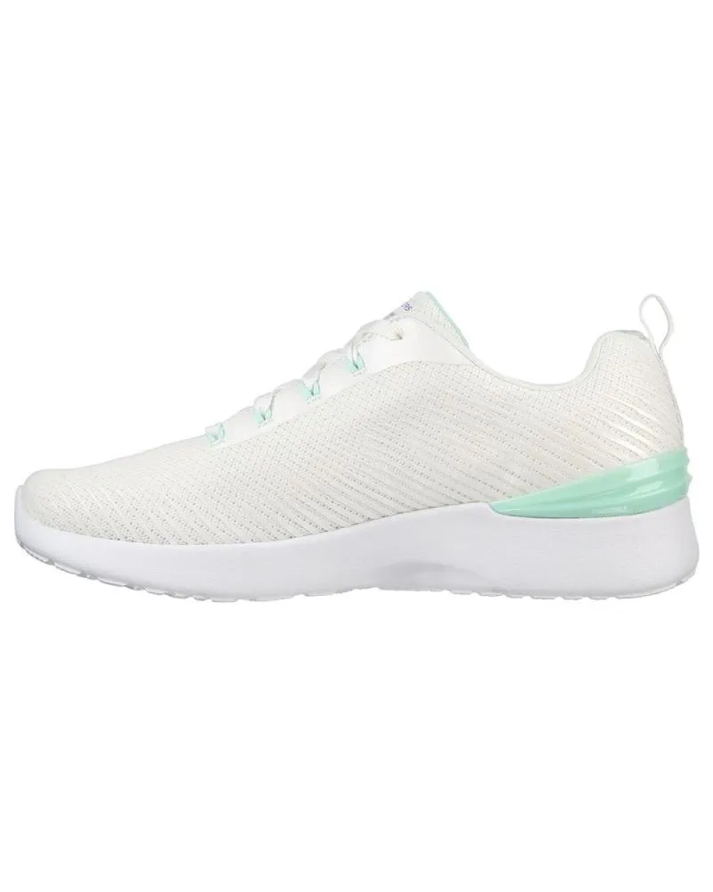 DEPORTIVAS DE MUJER Y NIñA SKECHERS SKECHAIRDYNAMIGHT LUMINOSIT BLANCA BLANCO