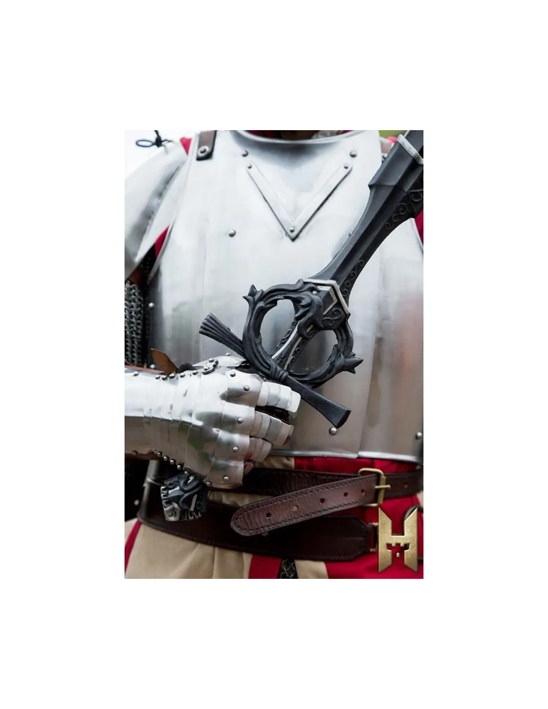 Espada de noble serie Stronghold, oscura