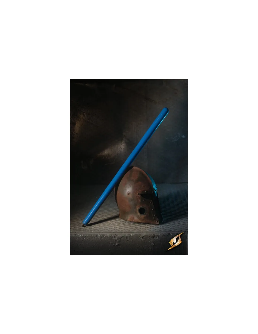 Espada Láser Villano, color azul, 100 cm.