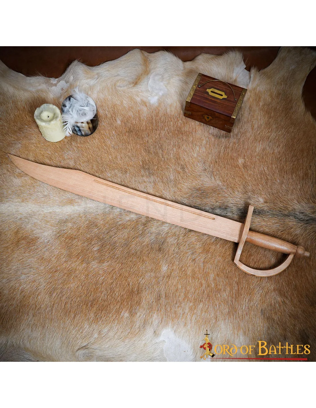 Espada pirata en madera para entrenamientos
