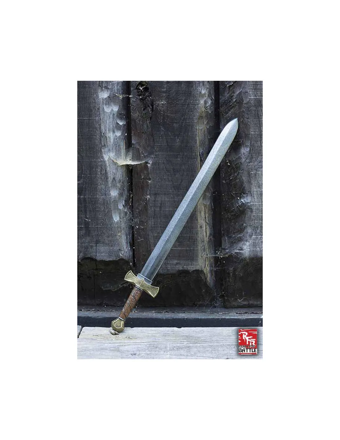 Espada recta Guardián Ready for Battle, LARP