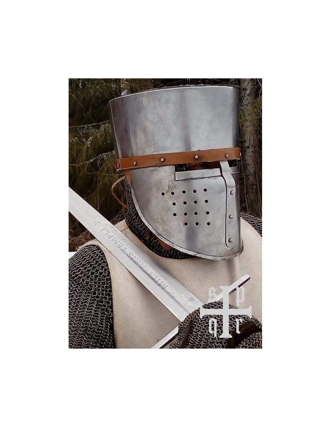 Espada Templaria para prácticas Militaris Templi