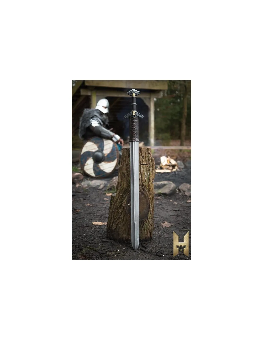 Espada vikinga Dreki serie Stronghold, color metal