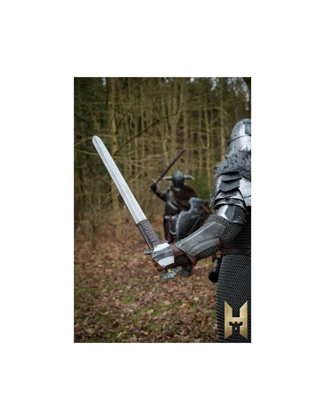 Espada vikinga Dreki serie Stronghold, color metal
