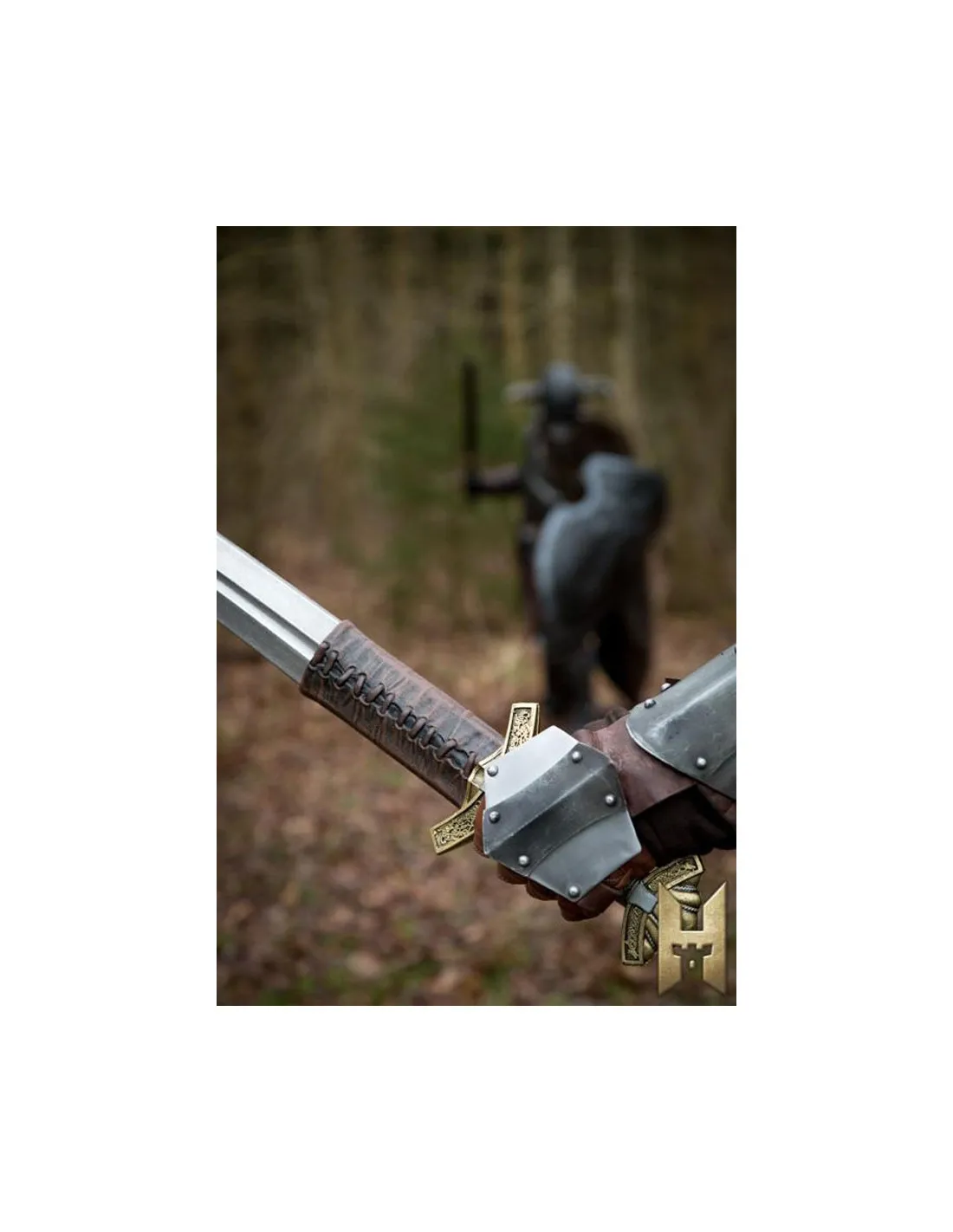 Espada vikinga Dreki serie Stronghold, color metal