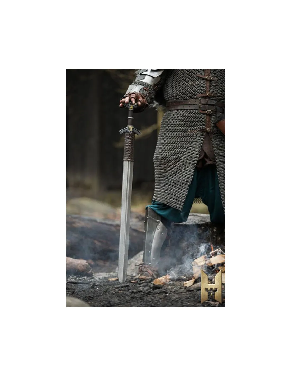 Espada vikinga Dreki serie Stronghold, color metal
