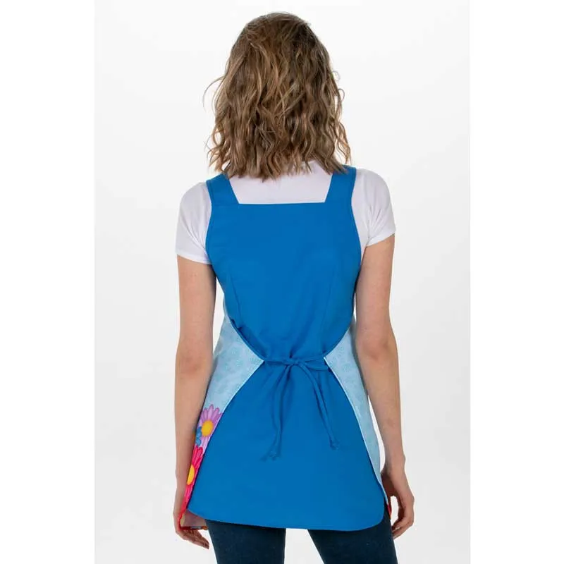 ESTOLA DE MAESTRA CONEJITA PRIMAVERA AZUL  DYNEKE