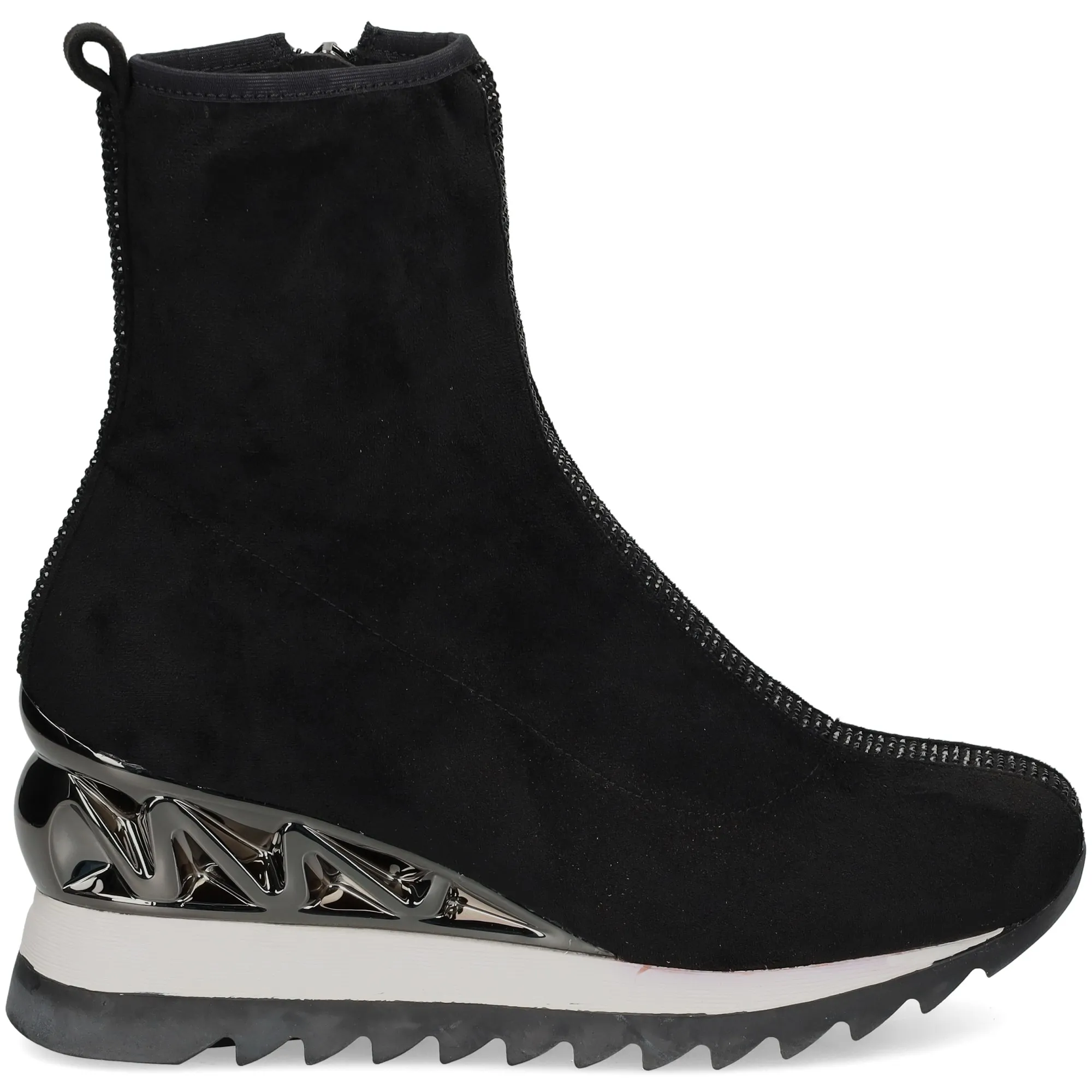 EXE Botines con tacón de Mujer NEGRO