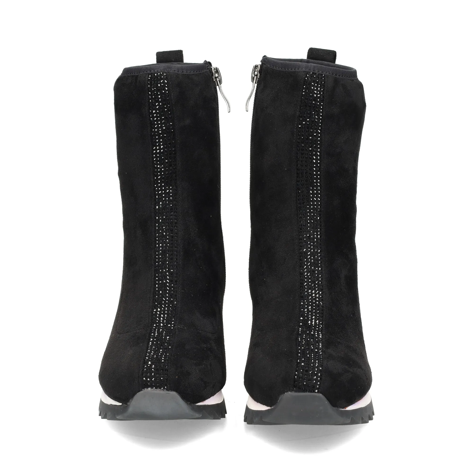 EXE Botines con tacón de Mujer NEGRO