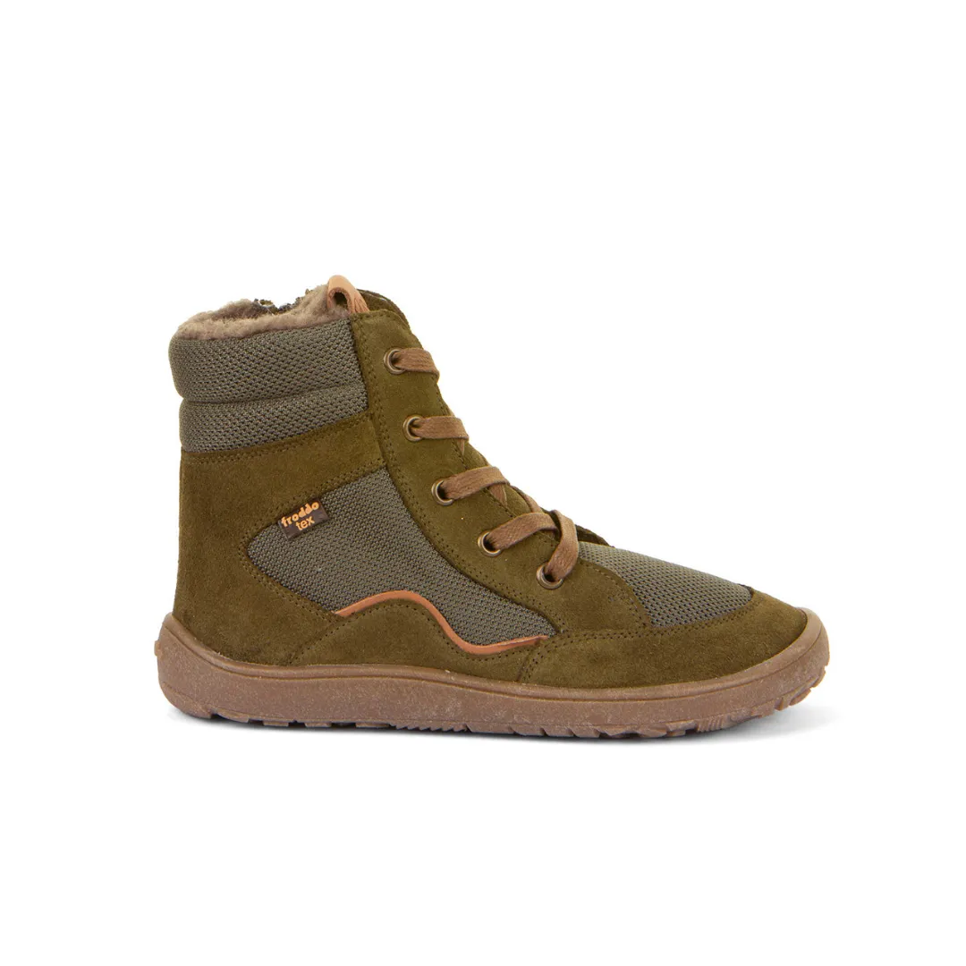 Froddo Barefoot Botines Tex Wool Grow Verde