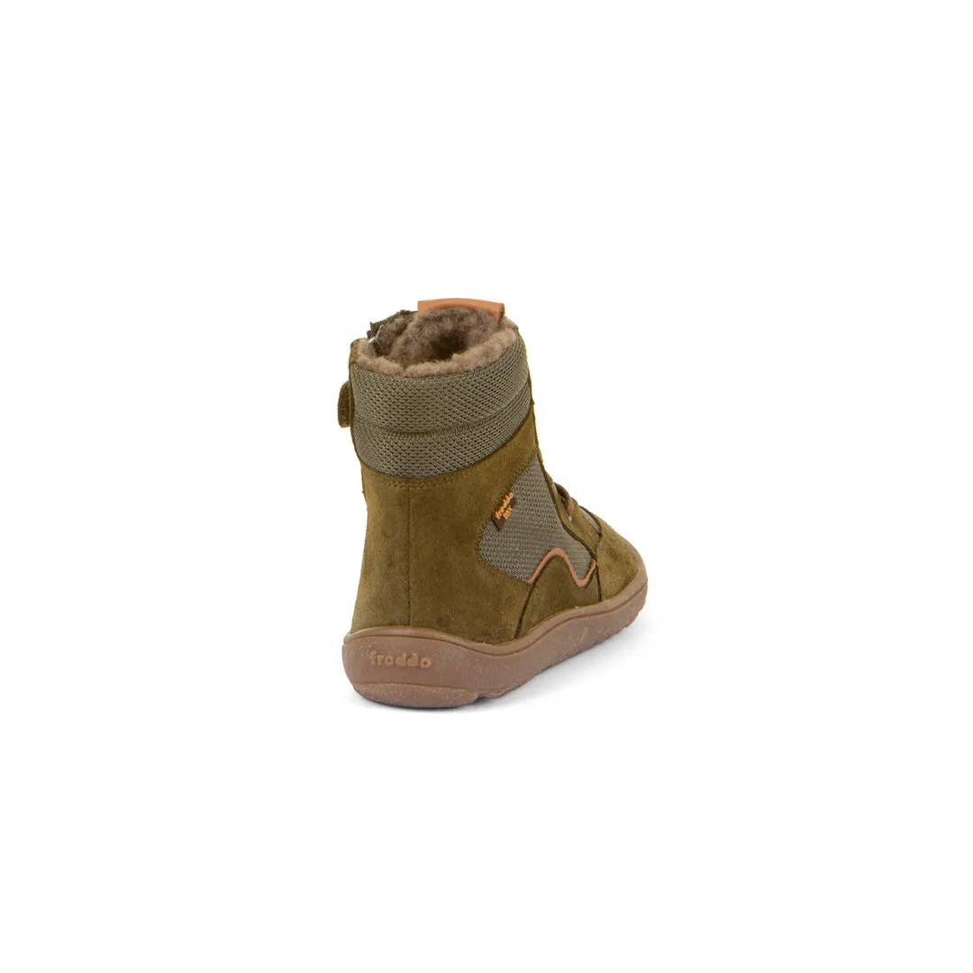 Froddo Barefoot Botines Tex Wool Grow Verde