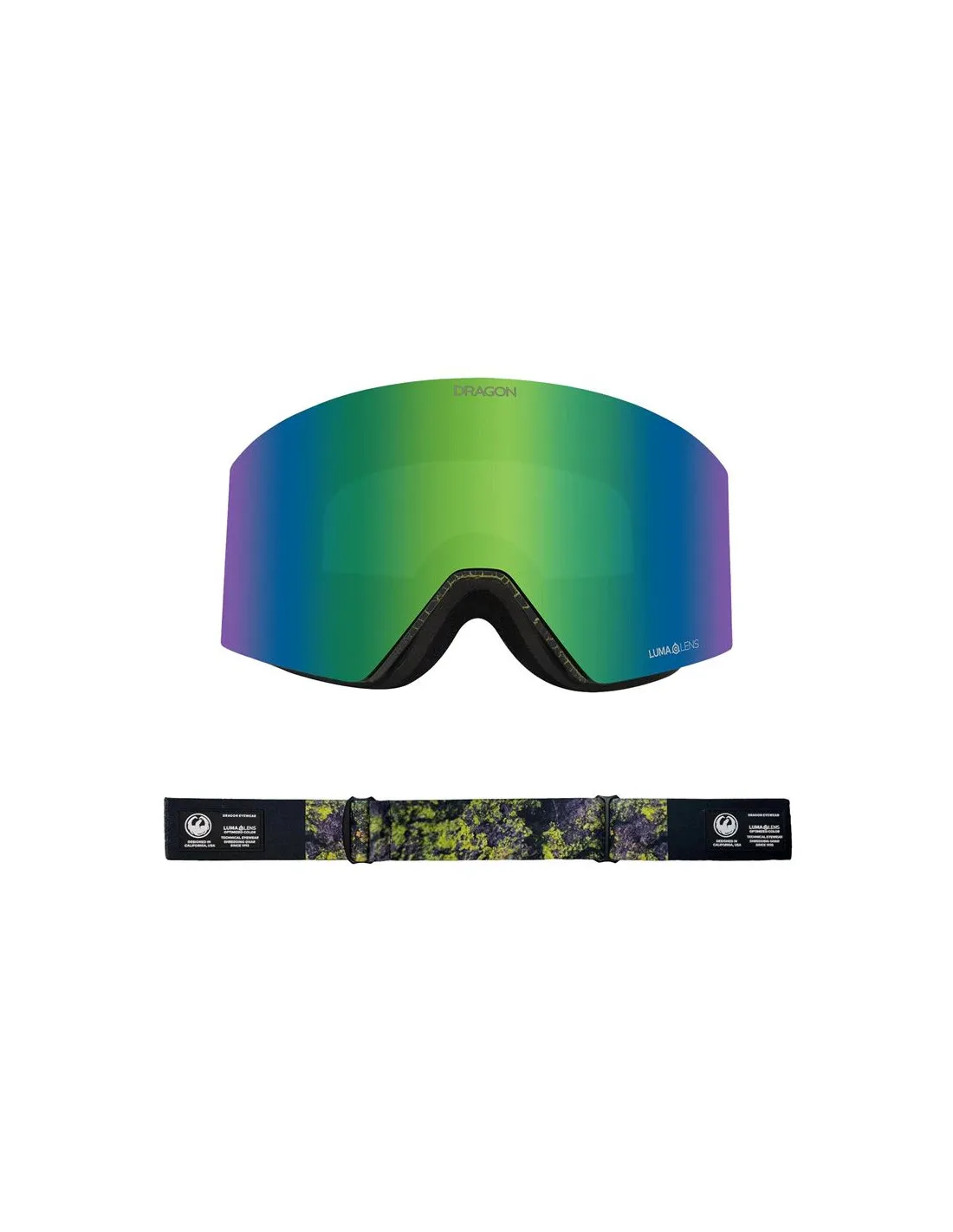 Gafas de Snowboard Dragon Rvx Mag Otg Verde