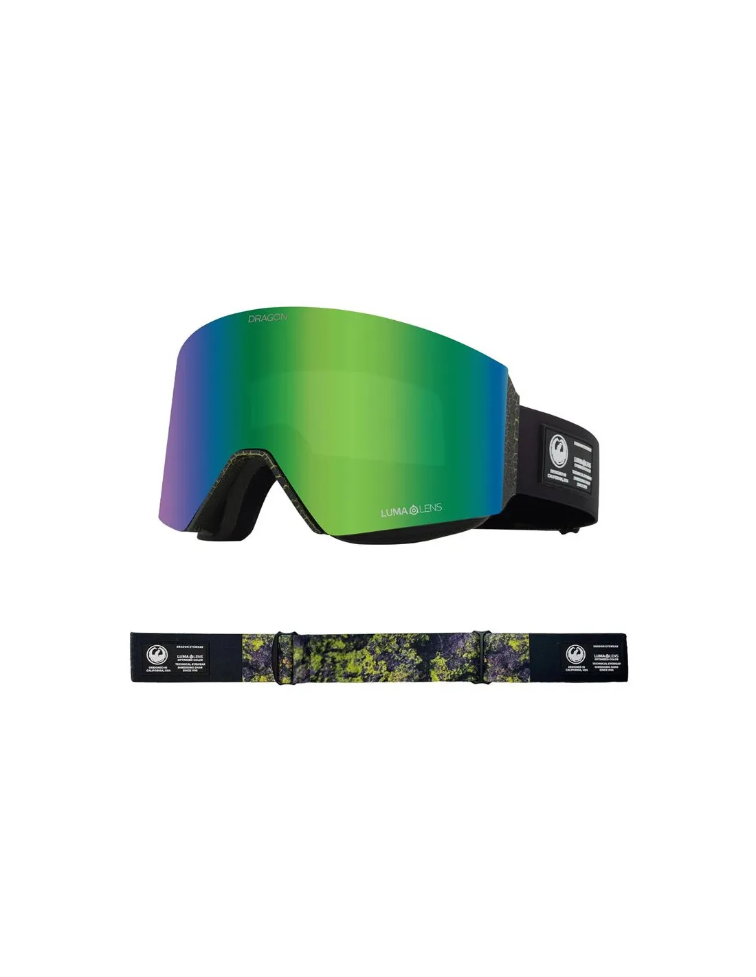 Gafas de Snowboard Dragon Rvx Mag Otg Verde