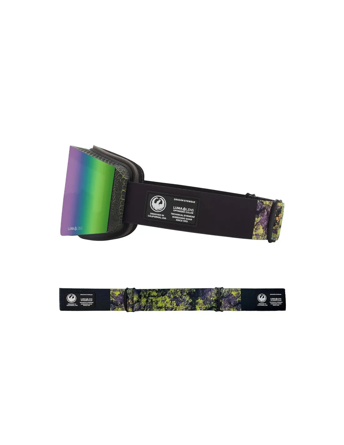 Gafas de Snowboard Dragon Rvx Mag Otg Verde