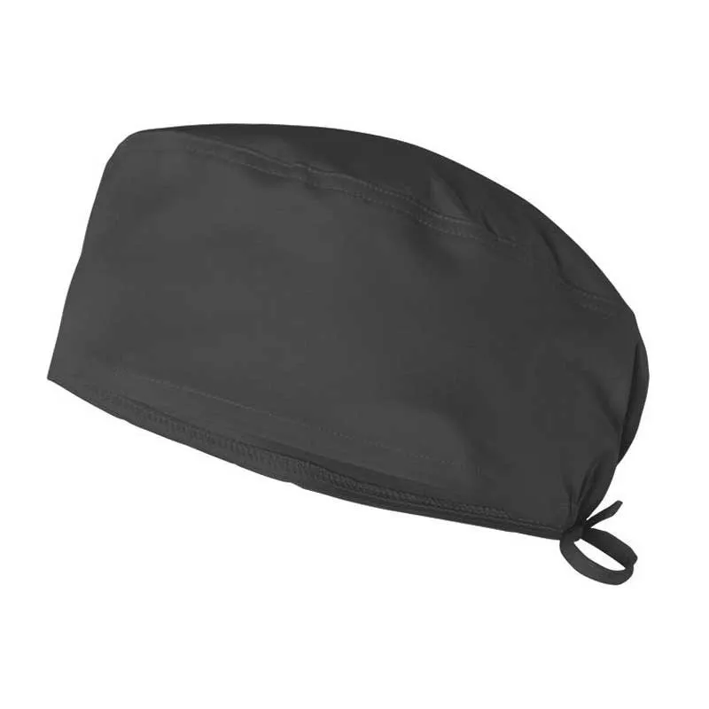 GORRO QUIRóFANO TEJIDO STRETCH GRIS OSCURO  VELILLA