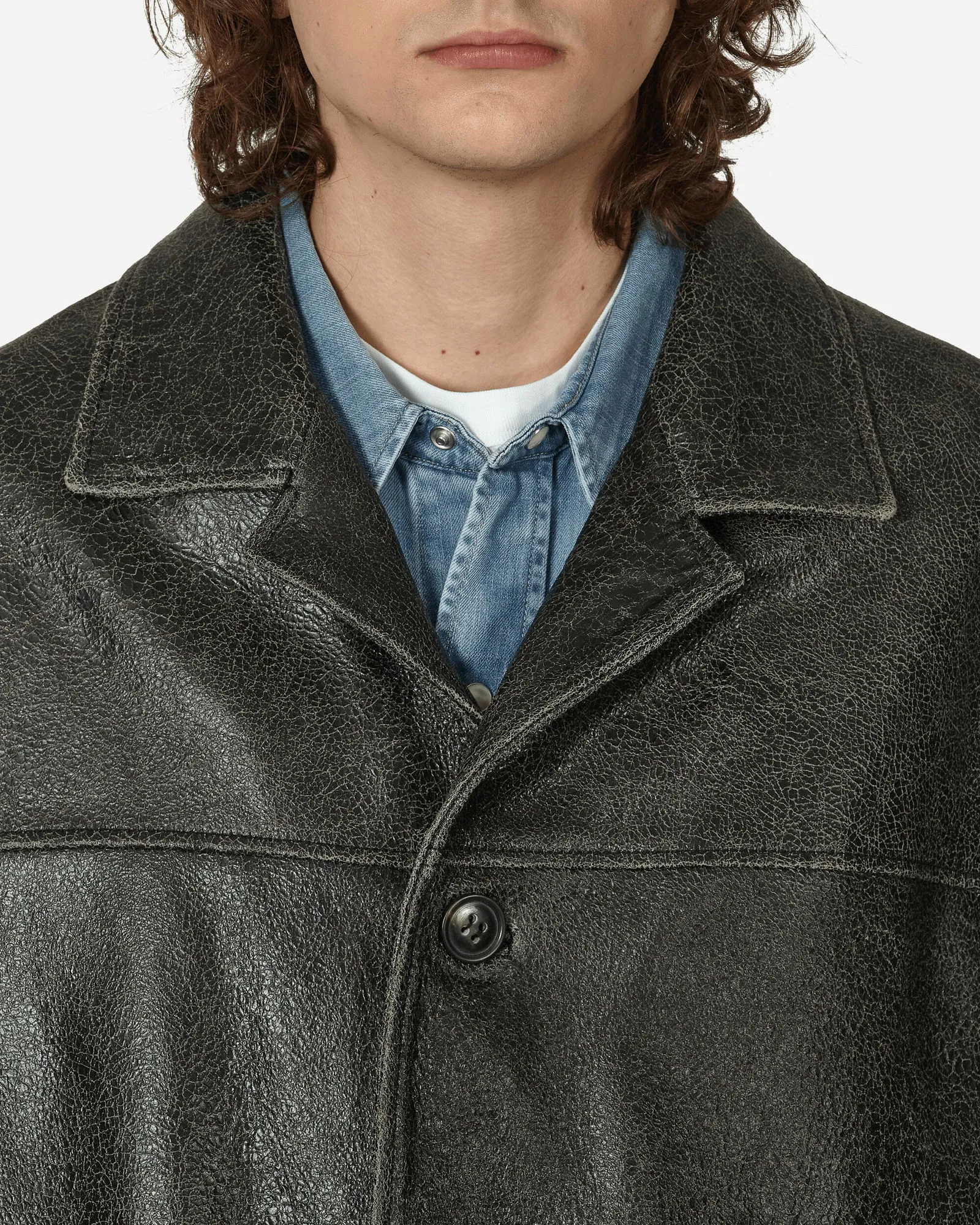 GUESS Crackle Leather Jet