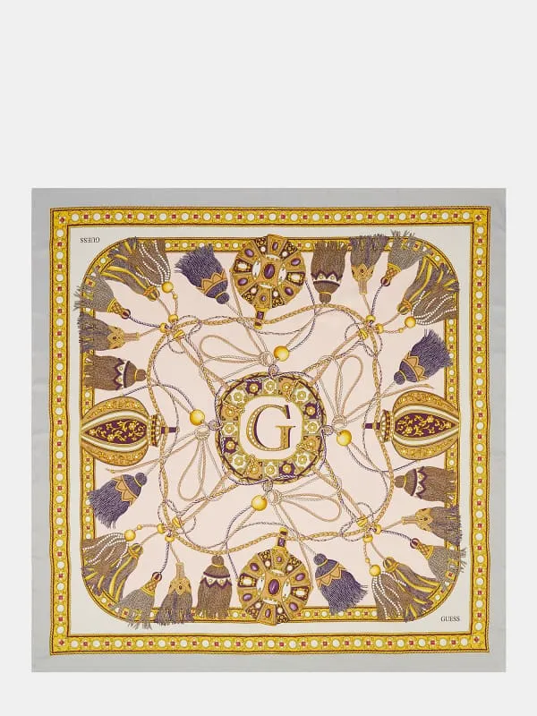GUESS TASSELPRINT KEFIAH