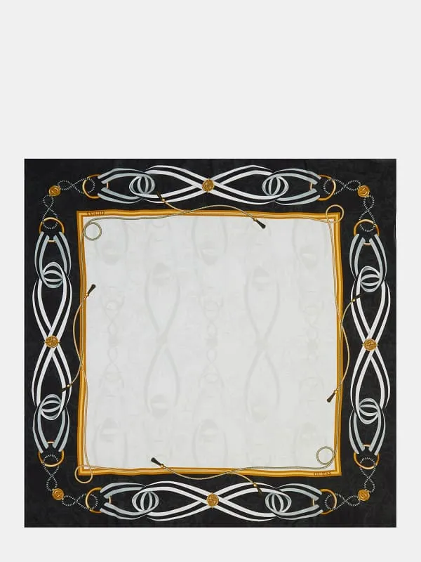 GUESS WOVENPRINT FOULARD