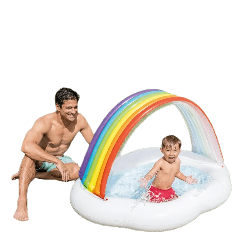 Intex Rainbow Cloud Baby Pool Patterned