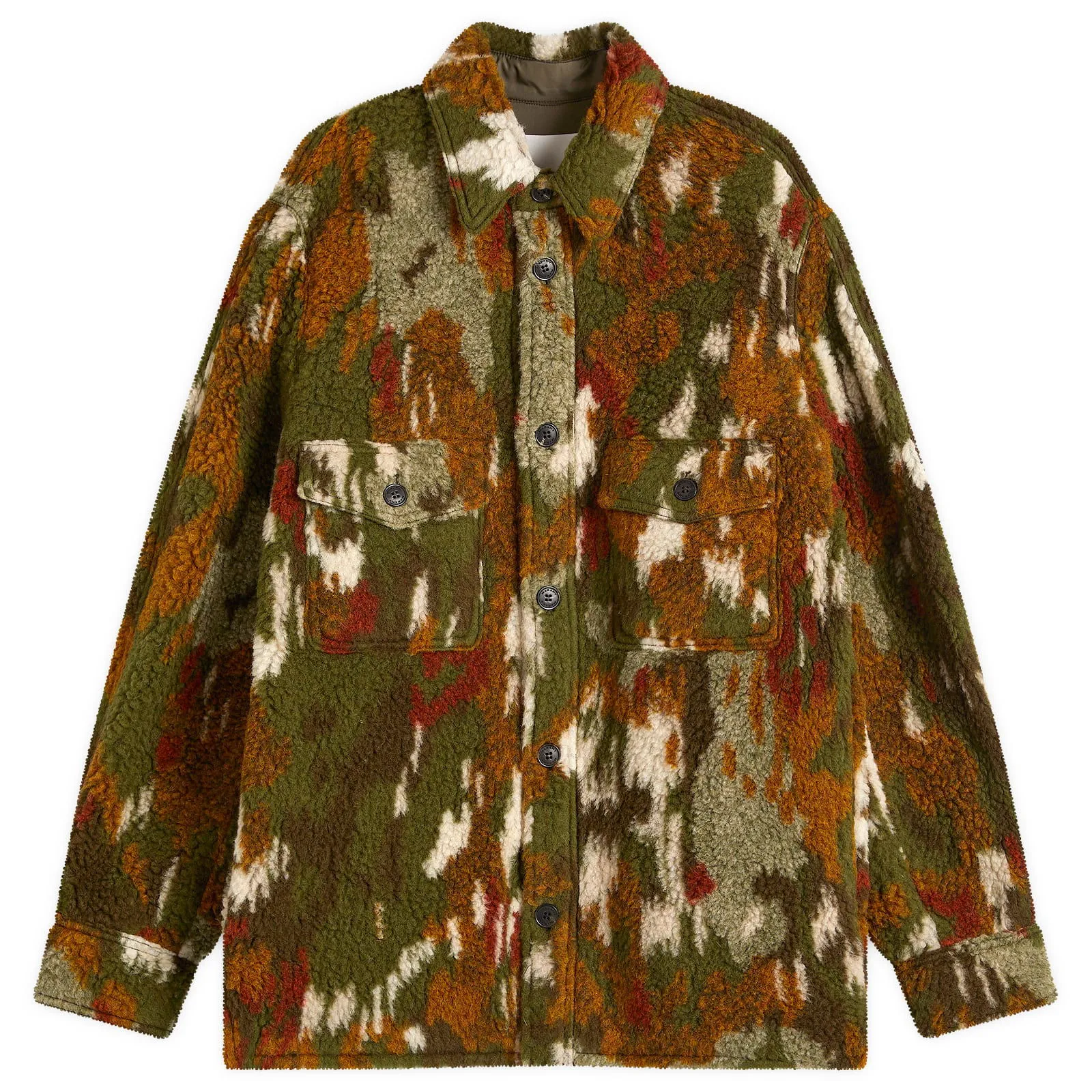 ISABEL MARANT Wool Overshirt With Print
