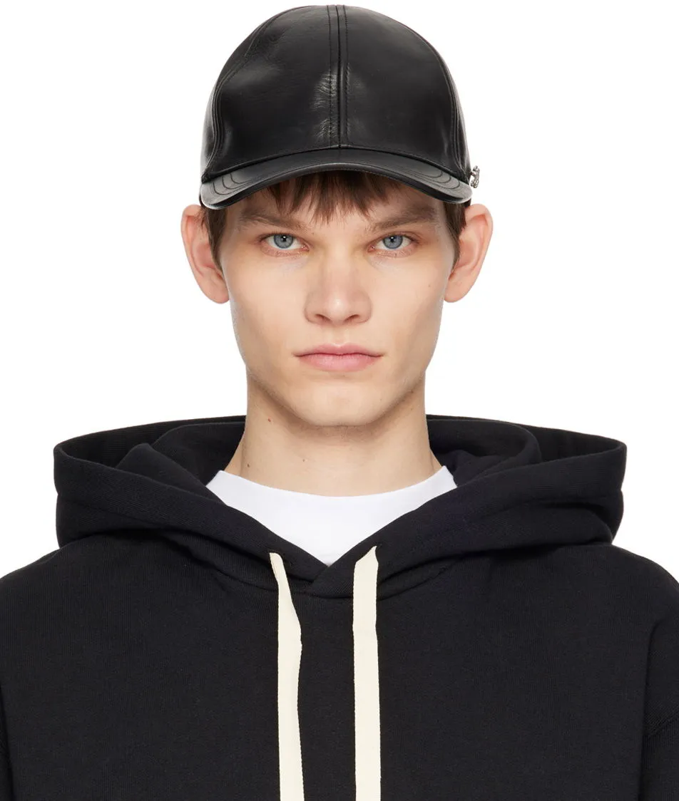 Jil Sander Calfskin Cap