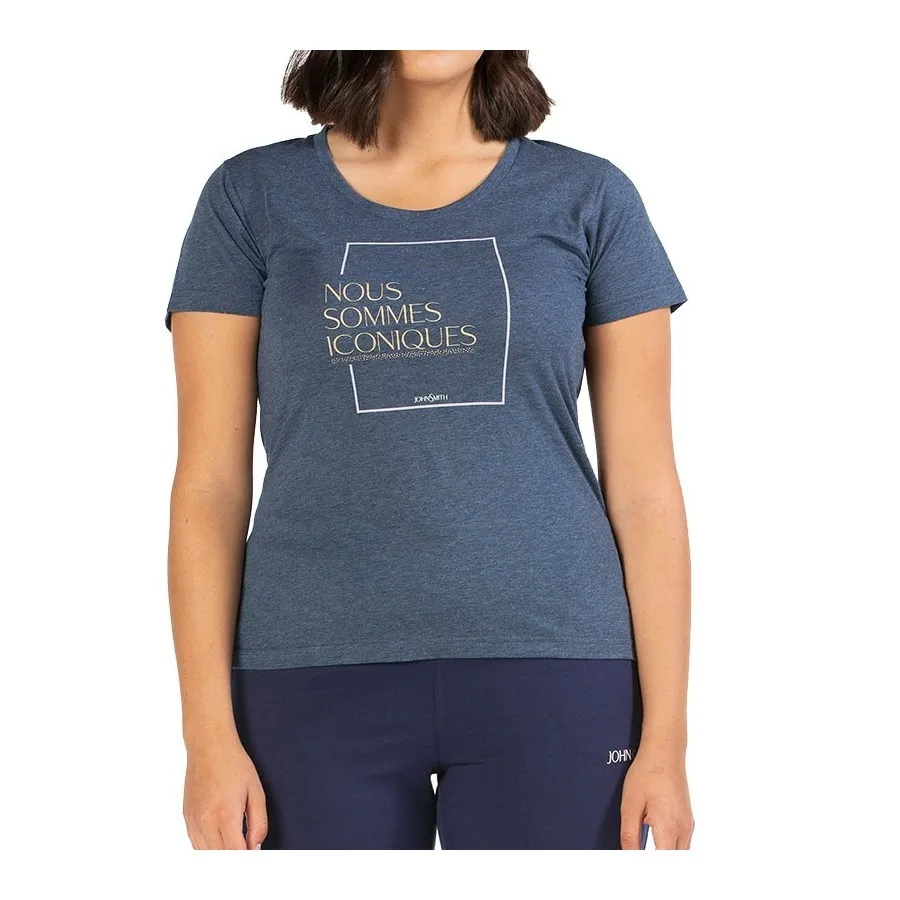 J.Smith Camiseta Mujer PATAMBA AZUL ABYSS VIGORE