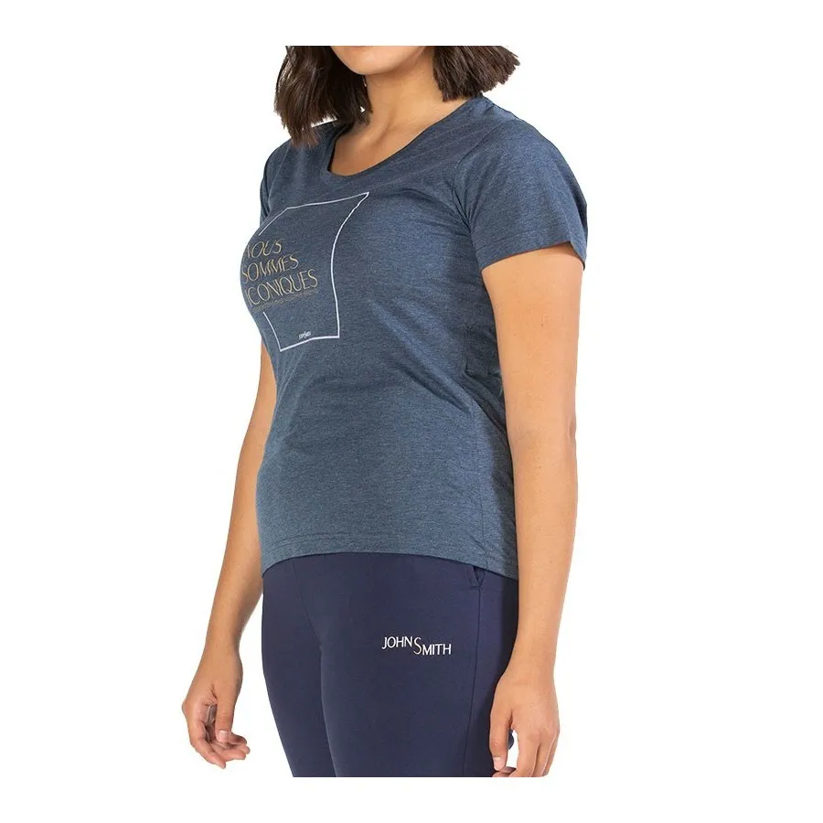 J.Smith Camiseta Mujer PATAMBA AZUL ABYSS VIGORE