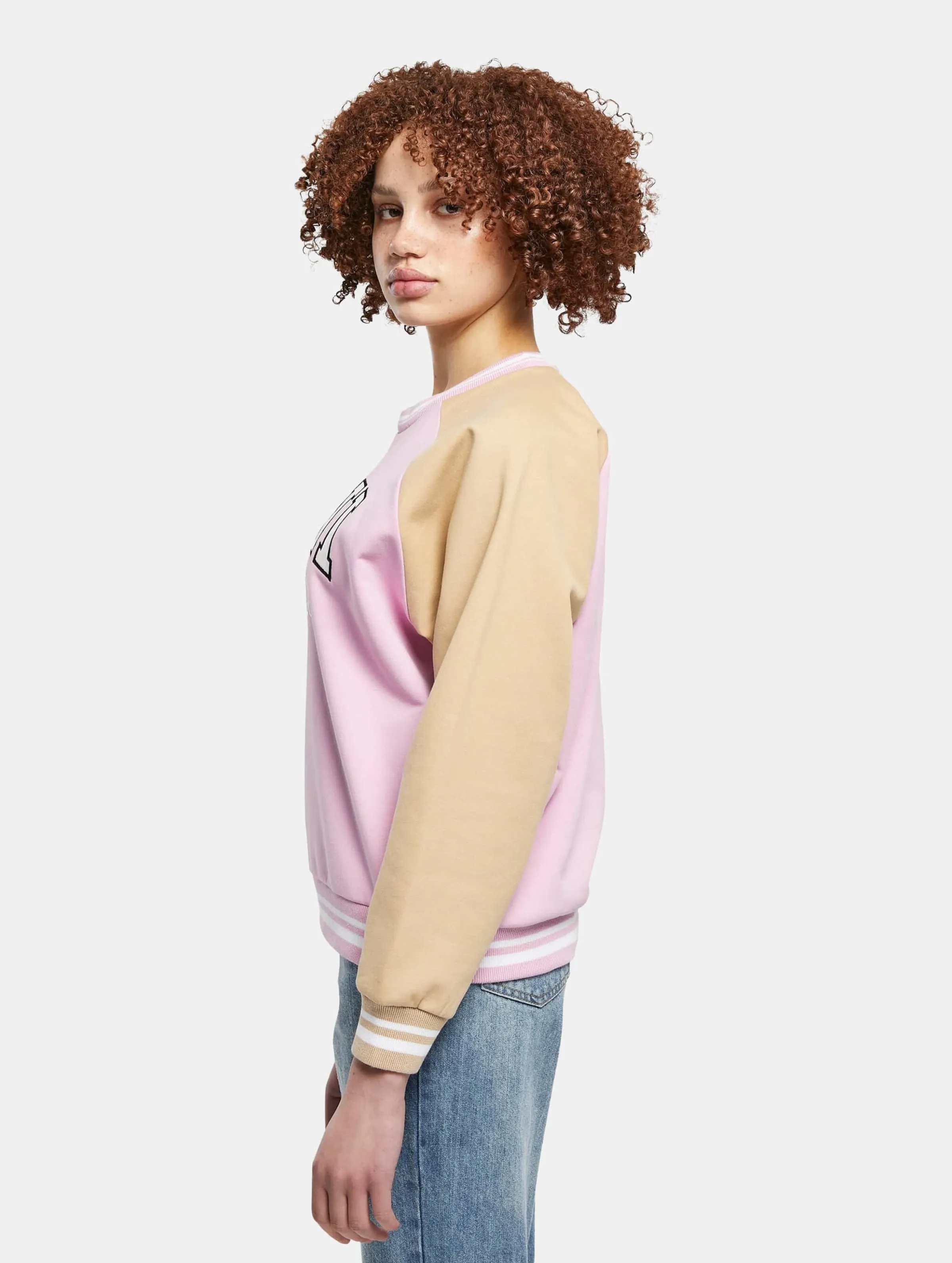 Karl Kani Serif Block College Crew Neck