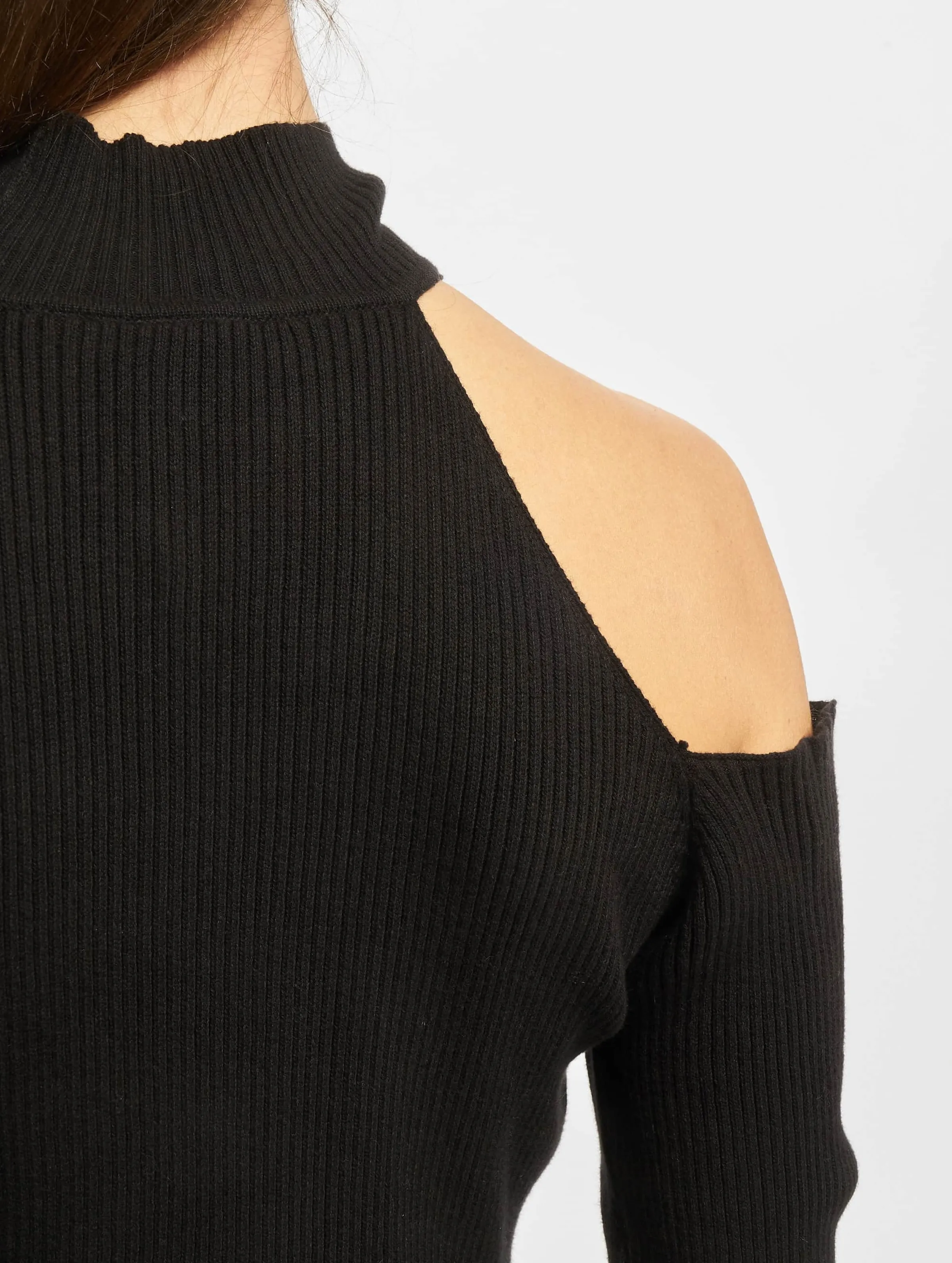 Karl Kani Small Signature Cutout Rib Turtle Neck