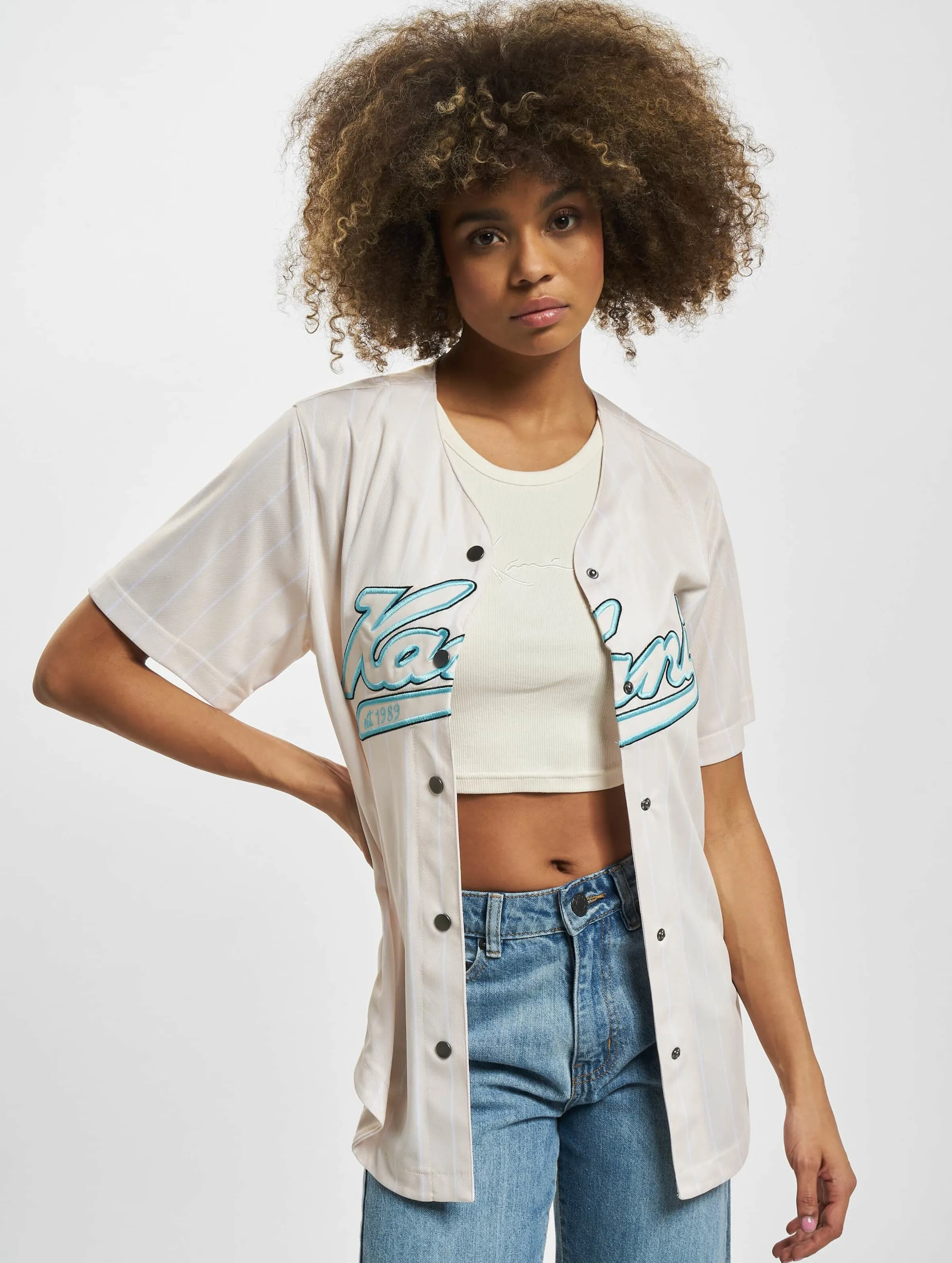 Karl Kani Varsity Pinstripe Baseball