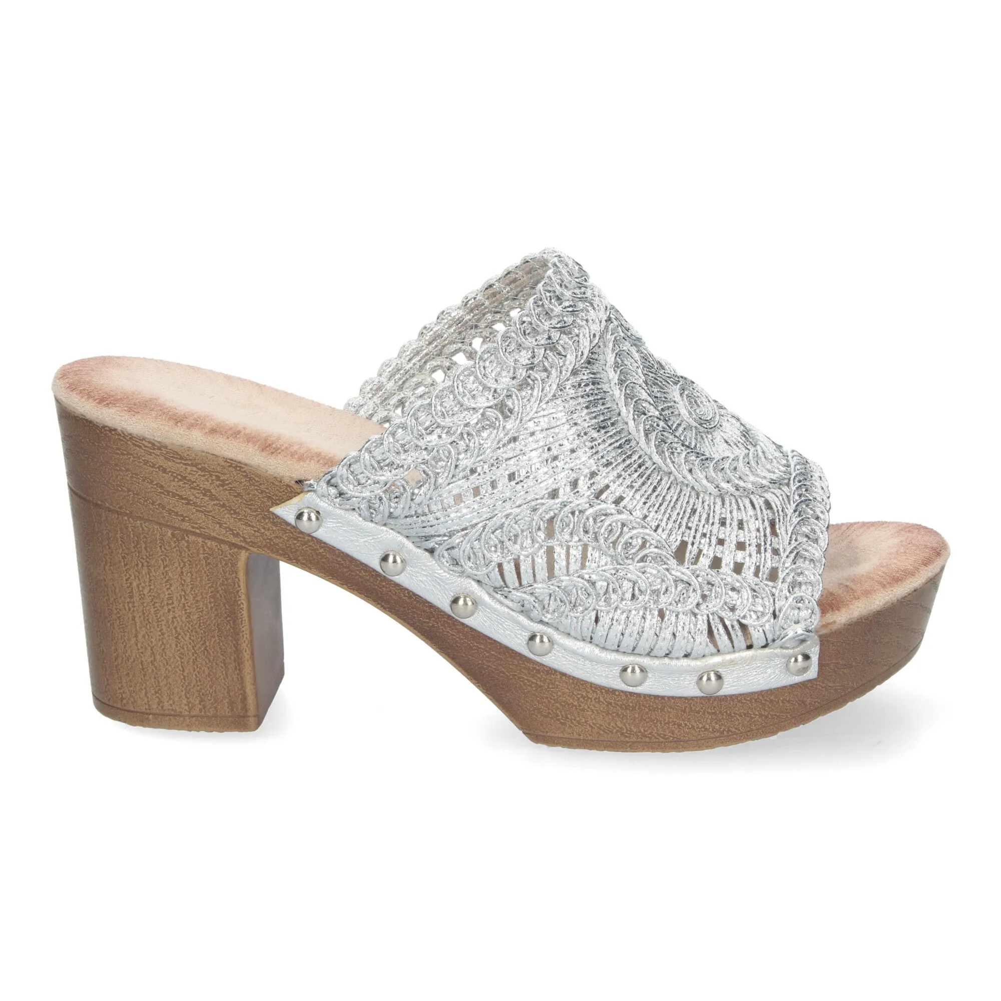 KATE PLATA  ZUECO DE MADERA