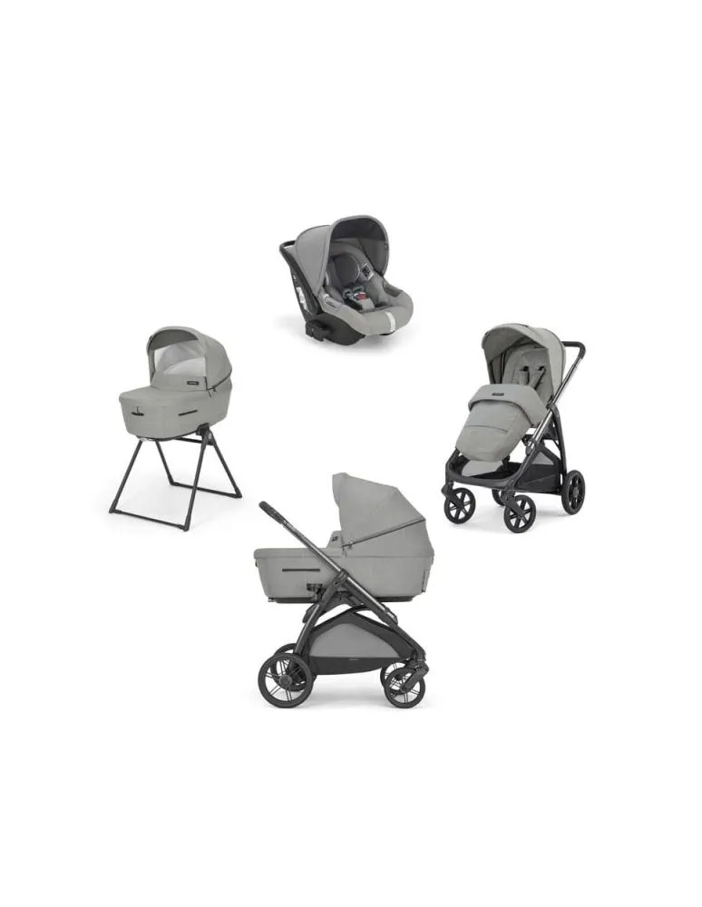 KIT SYST.QUATTRO APTICA DARWIN SATIN GREY INGLESINA