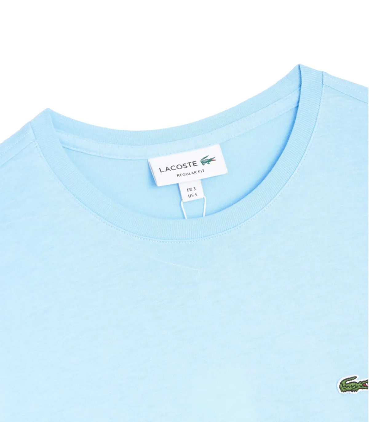 LACOSTE  CAMISETA PARA HOMBRE AZUL  TEESHIRT RAS DU COU MANC