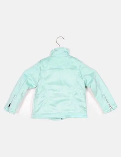 Lefties Chaqueta biker verde