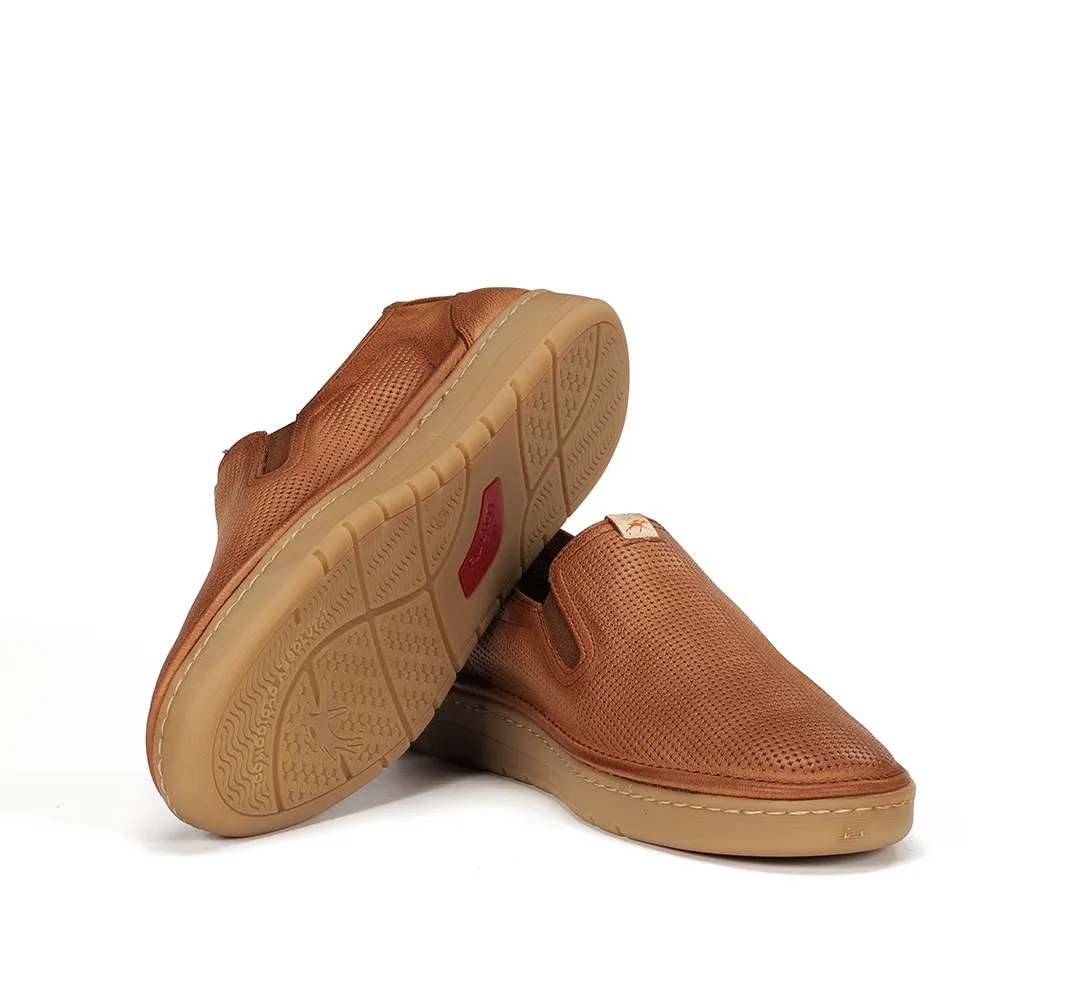 LEO F1946 Slip On Marrón