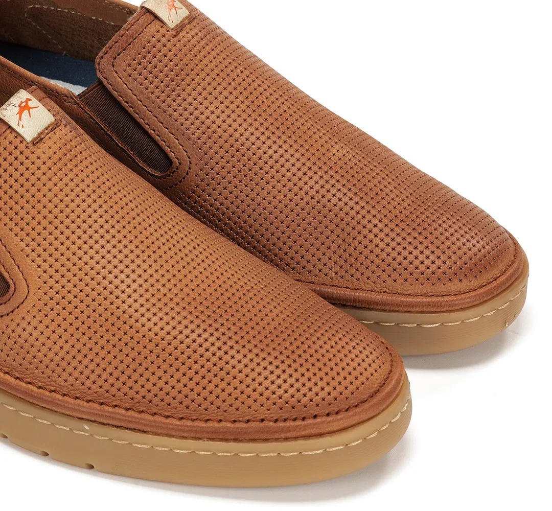 LEO F1946 Slip On Marrón