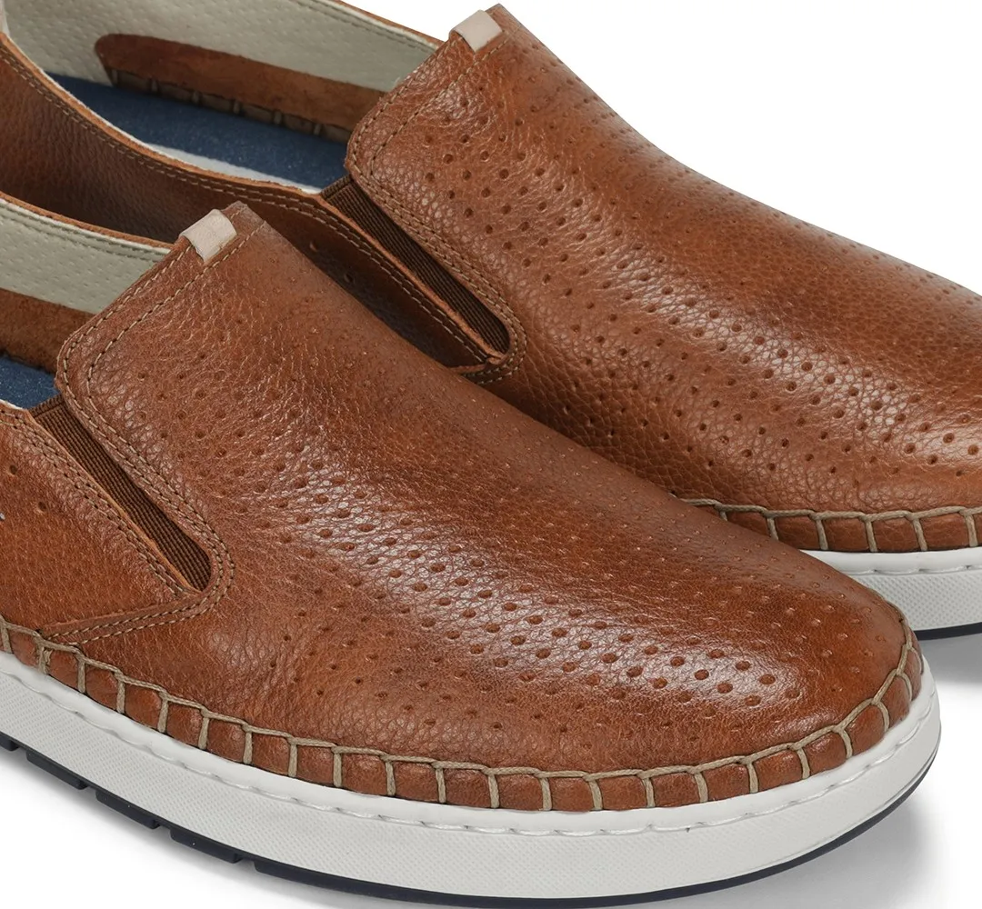 LESTER F1719 Slip On Marrón